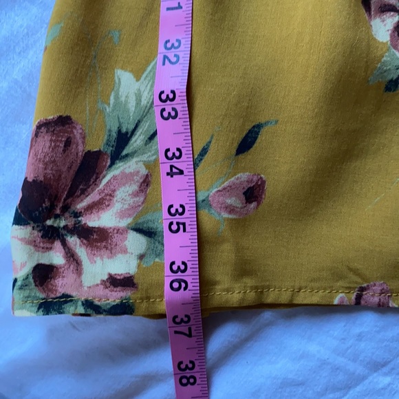 floral print long sleeve bohemian S - Picture 8 of 10